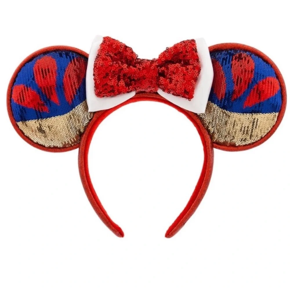 NWT Disney Snow White Minnie Mouse Ears - Picture 1 of 4